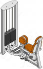 Тренажер для приводящих мышц бедра (сведение ног) (ТС-209)